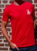 Tee-shirt rouge pour homme de la marque du moulin